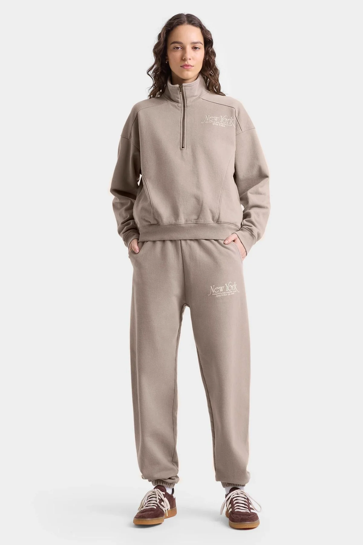 Sporty & Rich NY 94 Sweatpant - Elephant - Image 2