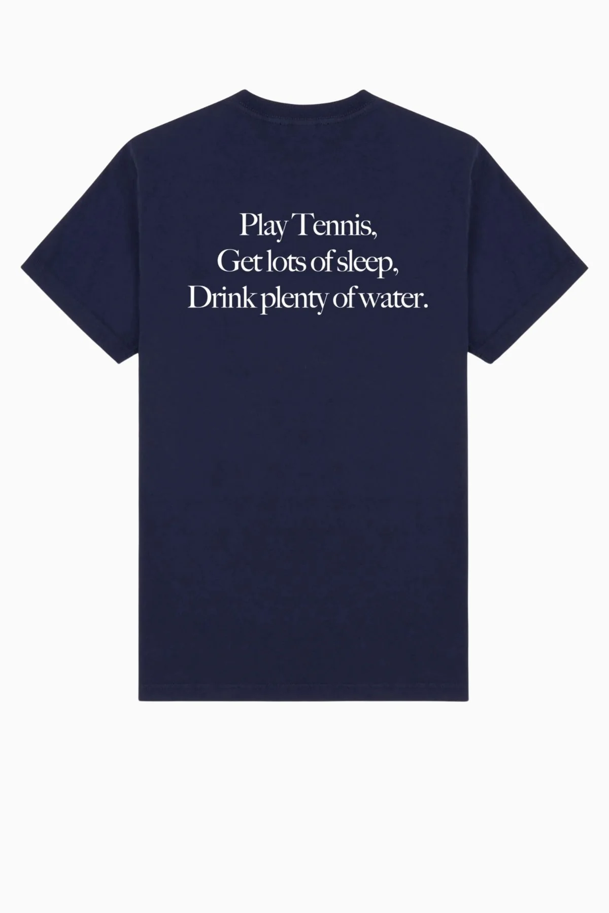 Sporty & Rich Play Tennis T-Shirt - Dark Navy - Image 2