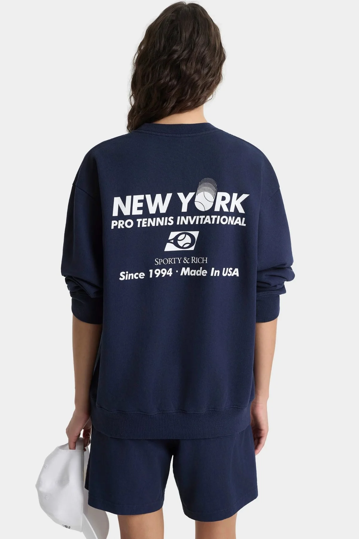 Sporty & Rich Pro Crewneck - Dark Navy - Image 2