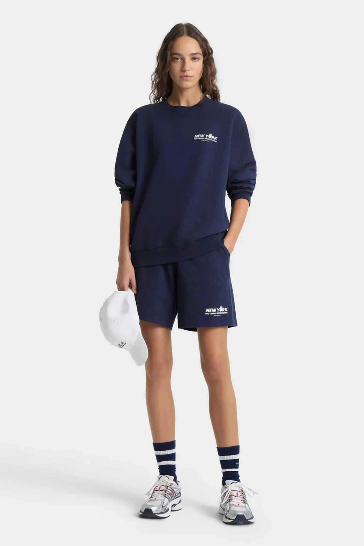 Sporty & Rich Pro Crewneck - Dark Navy - Image 3