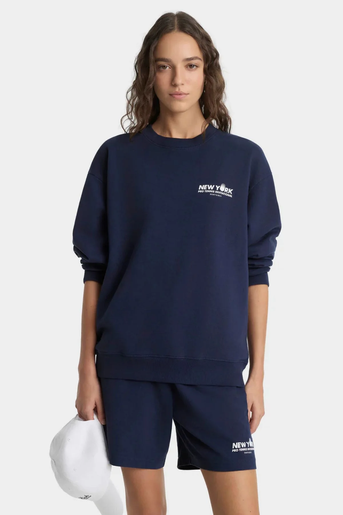 Sporty & Rich Pro Crewneck - Dark Navy - Image 5