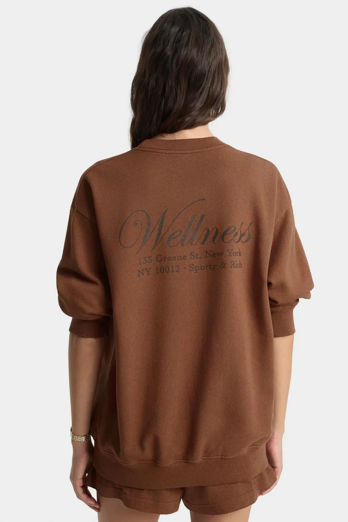 Sporty & Rich Soho Crewneck - Pecan - Image 2