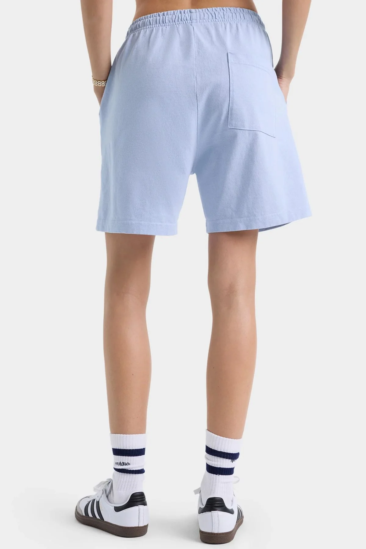 Sporty & Rich Gym Short - Washed Hydrangea - Image 3
