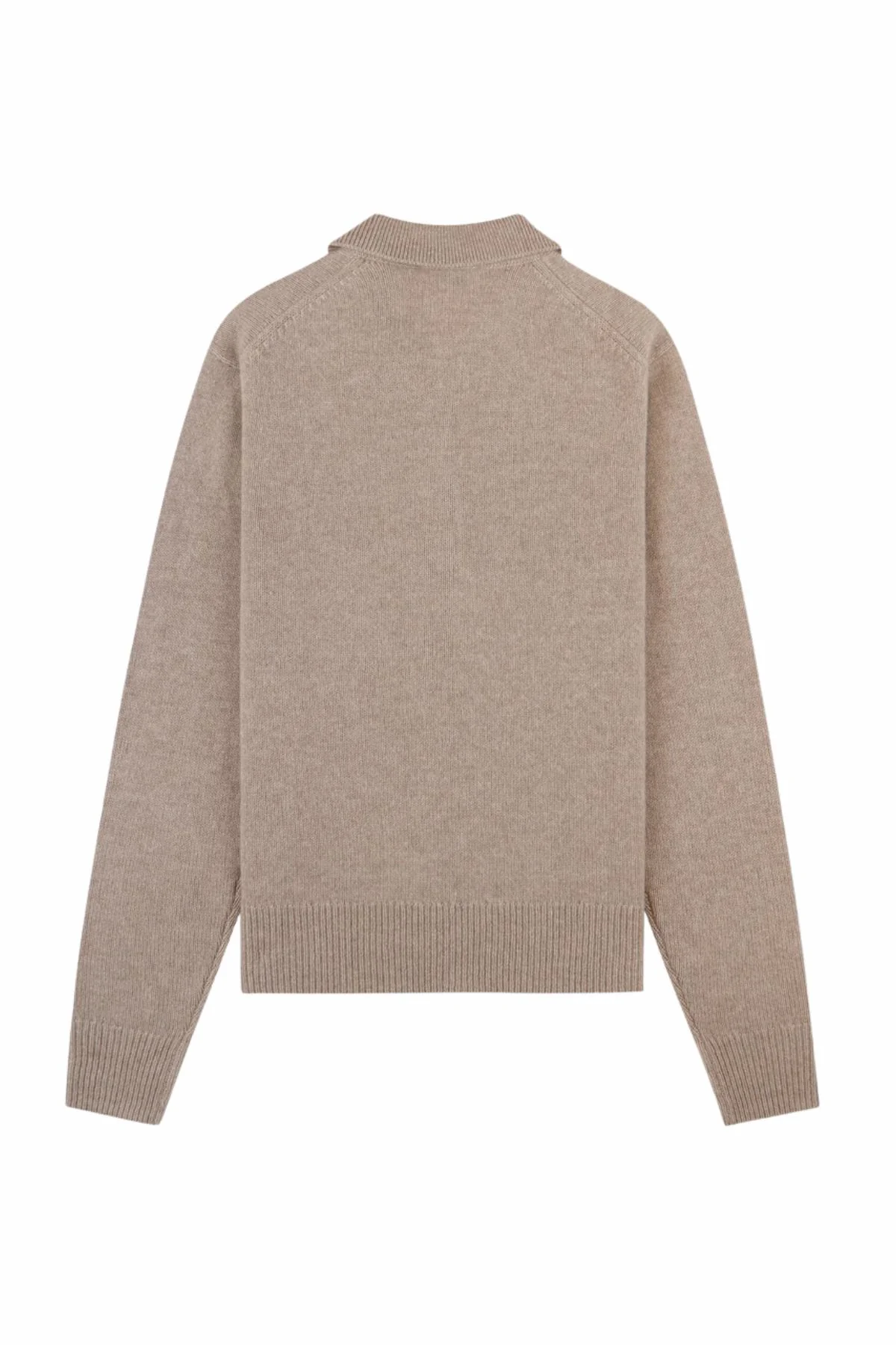 Sporty & Rich SRC Cashmere Polo - Tapioca - Image 3