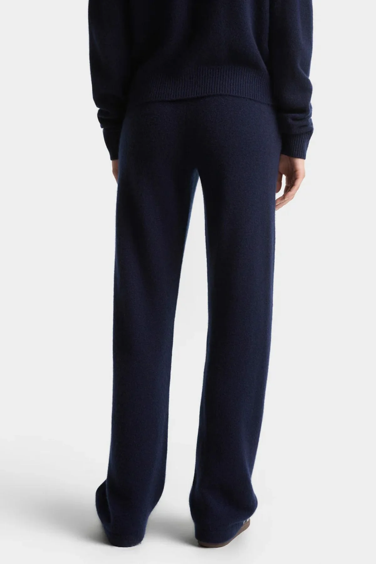 Sporty & Rich SRC Cashmere Trousers - Dark Navy - Image 3