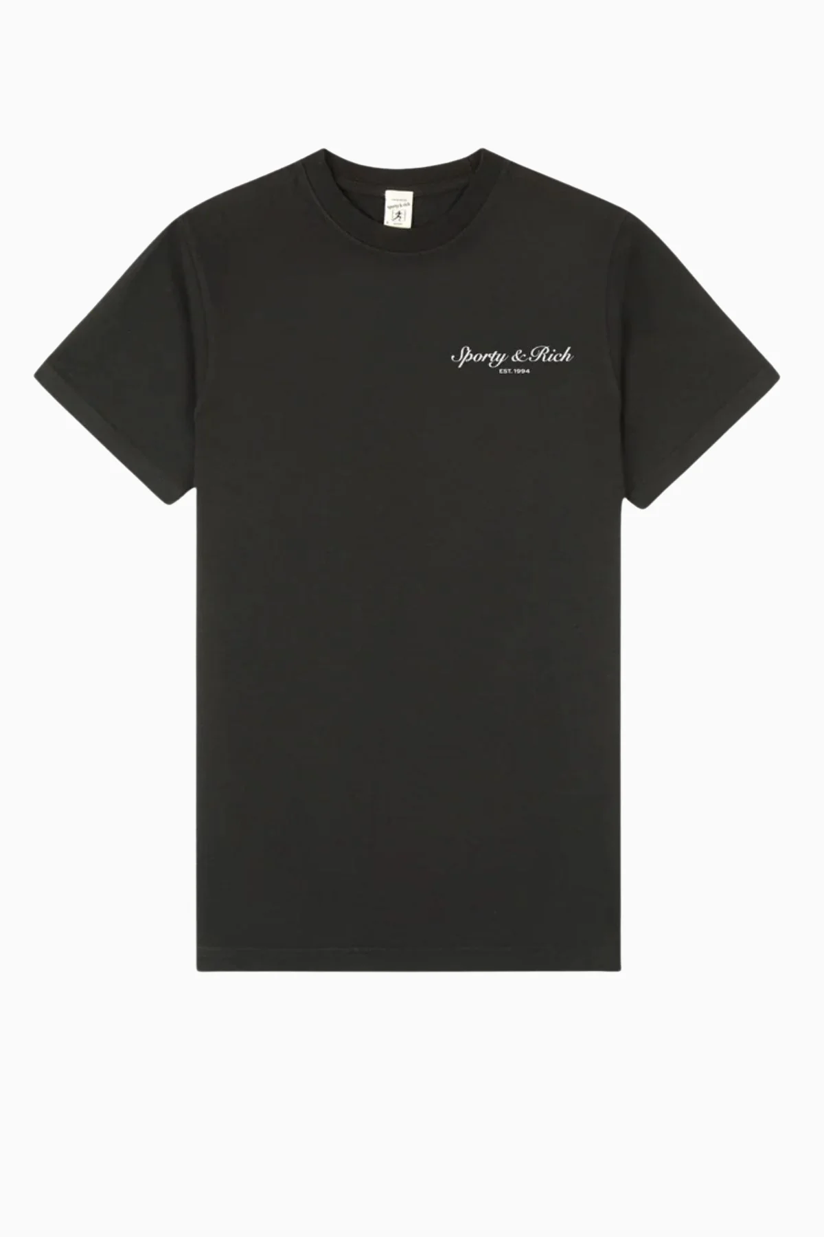 Sporty & Rich Stallion T-Shirt - Faded Black