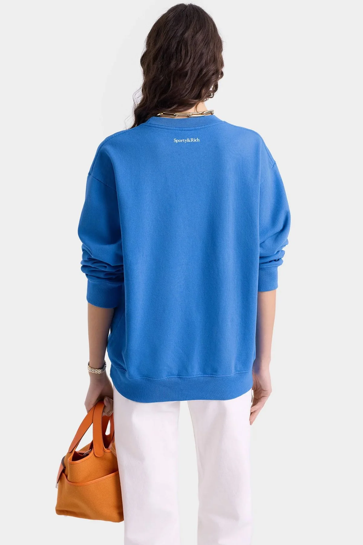 Sporty & Rich UCLA Ivy Crewneck - Bruin Blue - Image 4