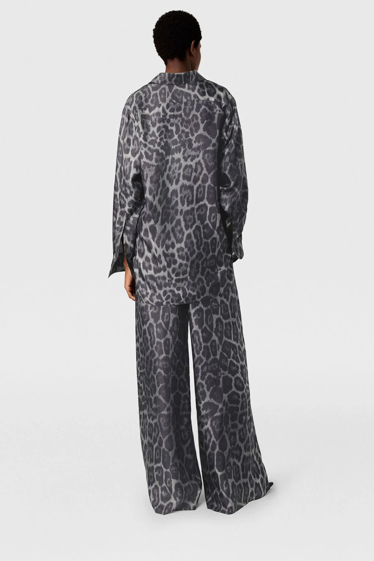 Stella McCartney Leopard Pants - Ash Grey - Image 3