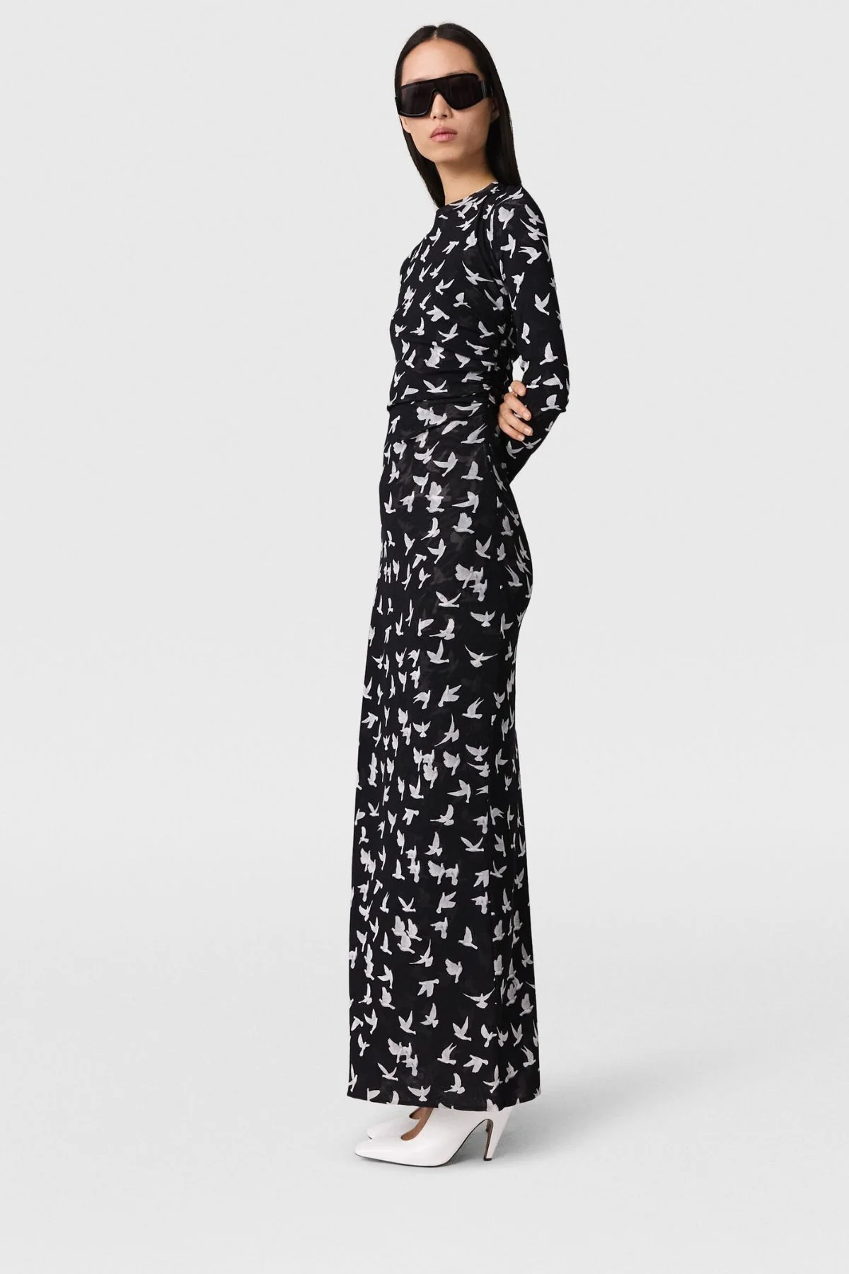 Stella McCartney Mesh Haze Dress - Black - Image 3