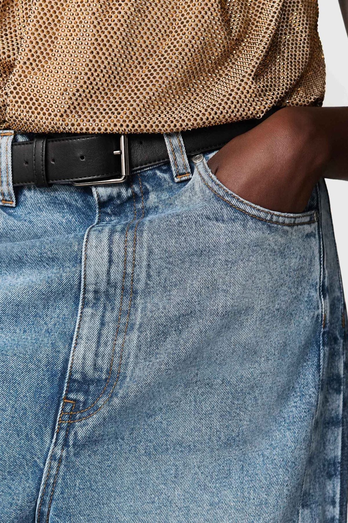 Stella McCartney Runway Jean - Two Tonal - Image 5