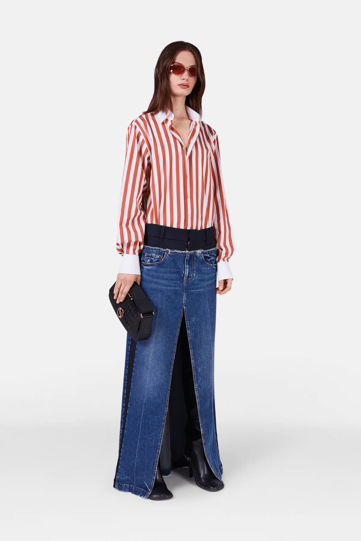 Stella McCartney Stripe Shirt - Cinnamon - Image 2