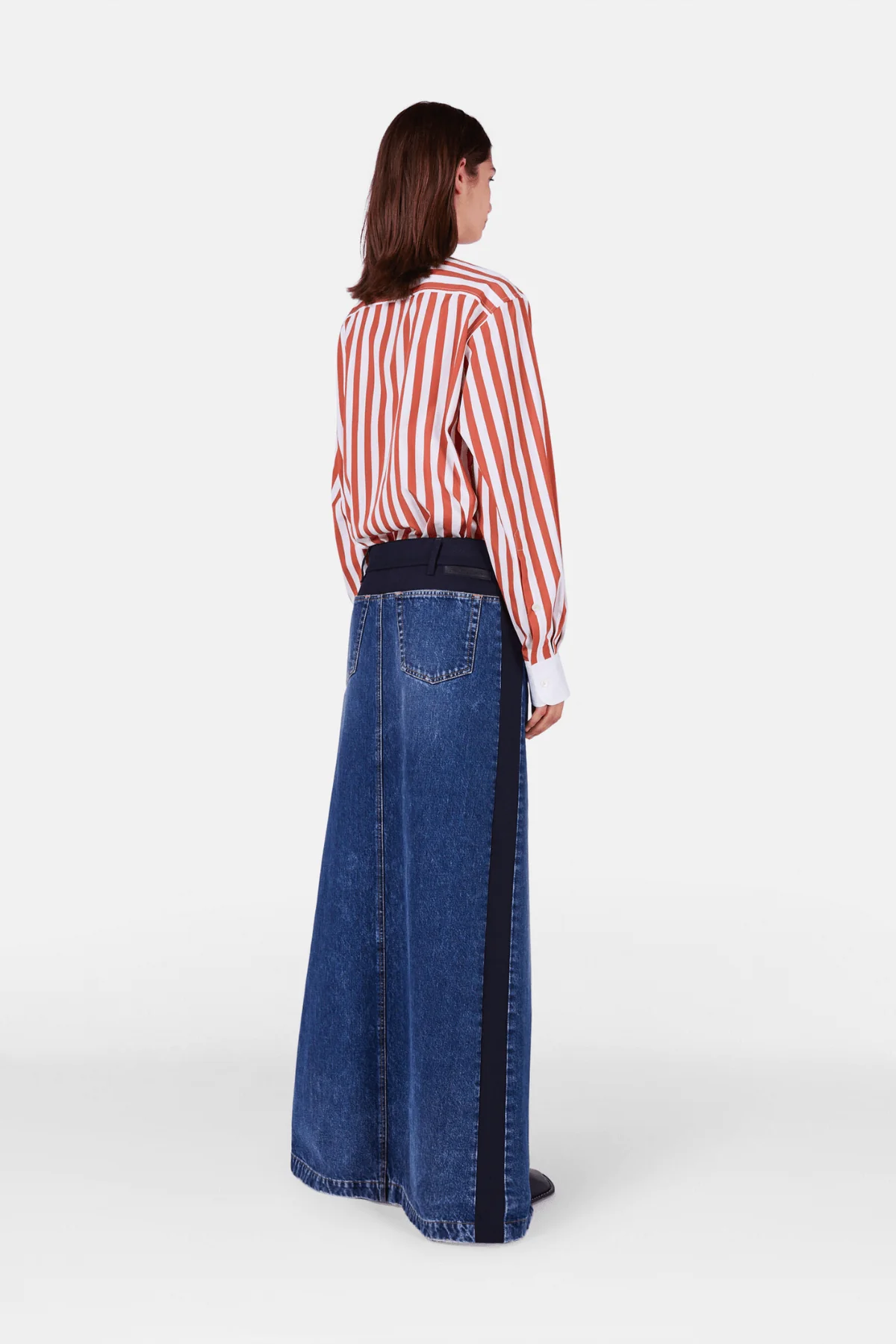Stella McCartney Stripe Shirt - Cinnamon - Image 3