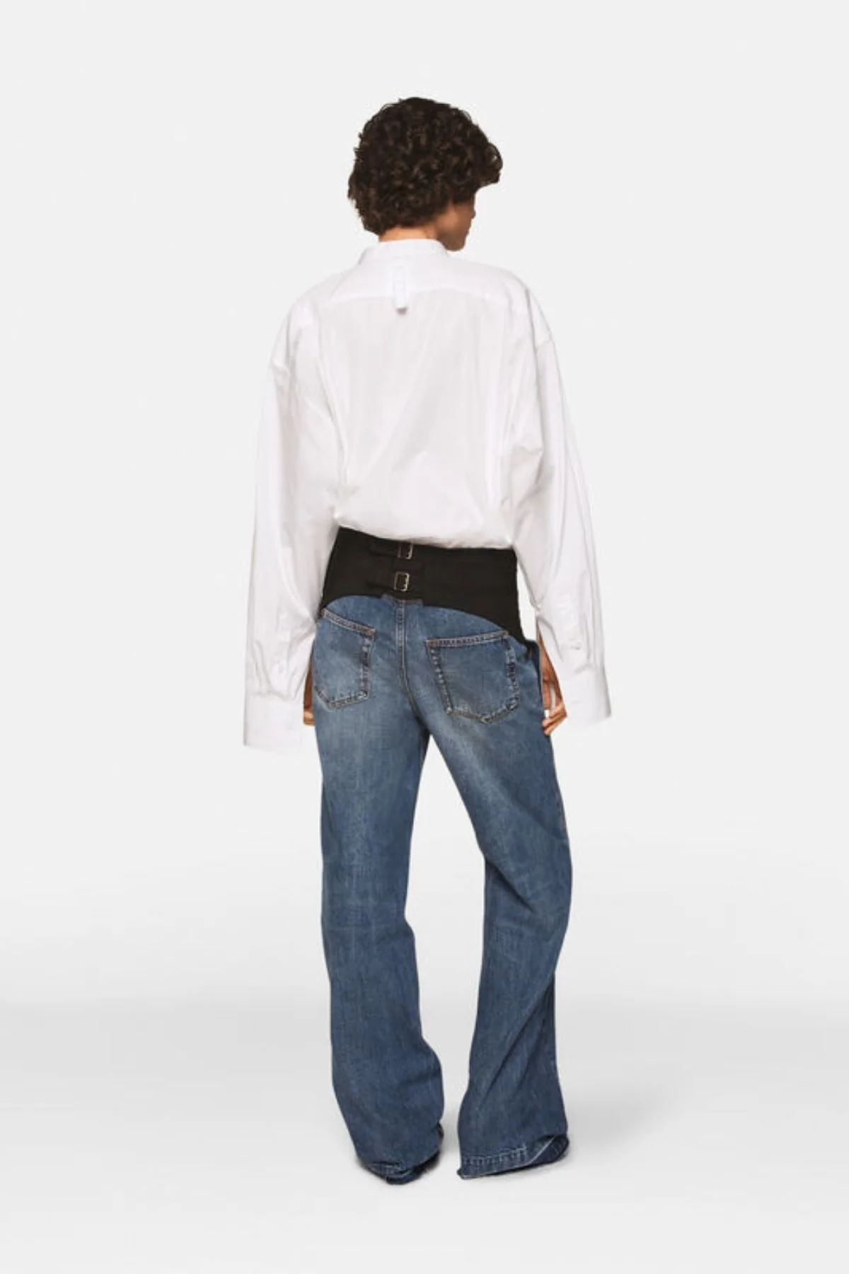 Stella McCartney Tuxedo Jean - Mid Vintage Blue - Image 3