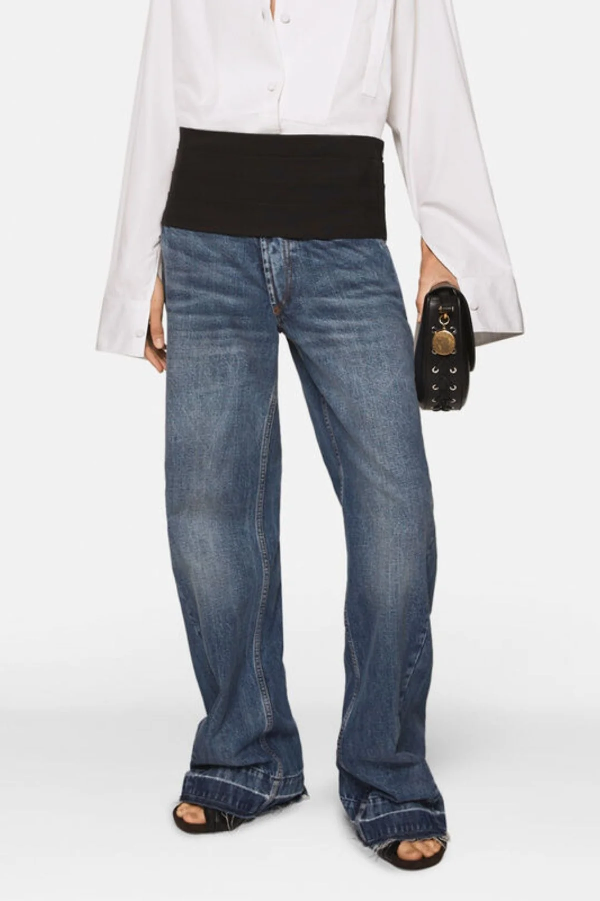 Stella McCartney Tuxedo Jean - Mid Vintage Blue - Image 5