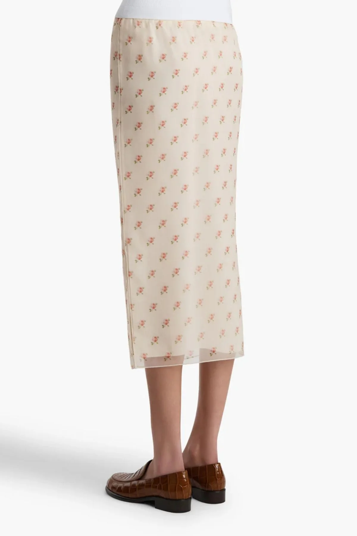 KHAITE Sydni Skirt - Soft Pink - Image 2