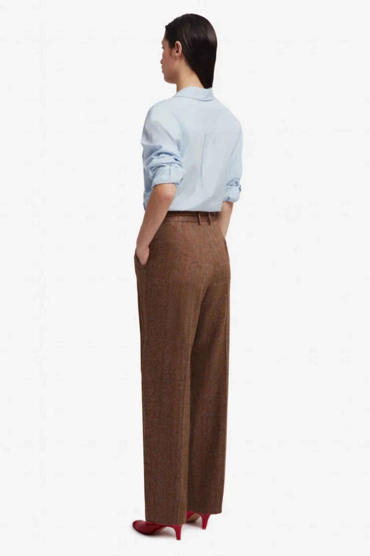 BLAZÉ Milano Takanuya Fox Pants - Cherrywood - Image 3