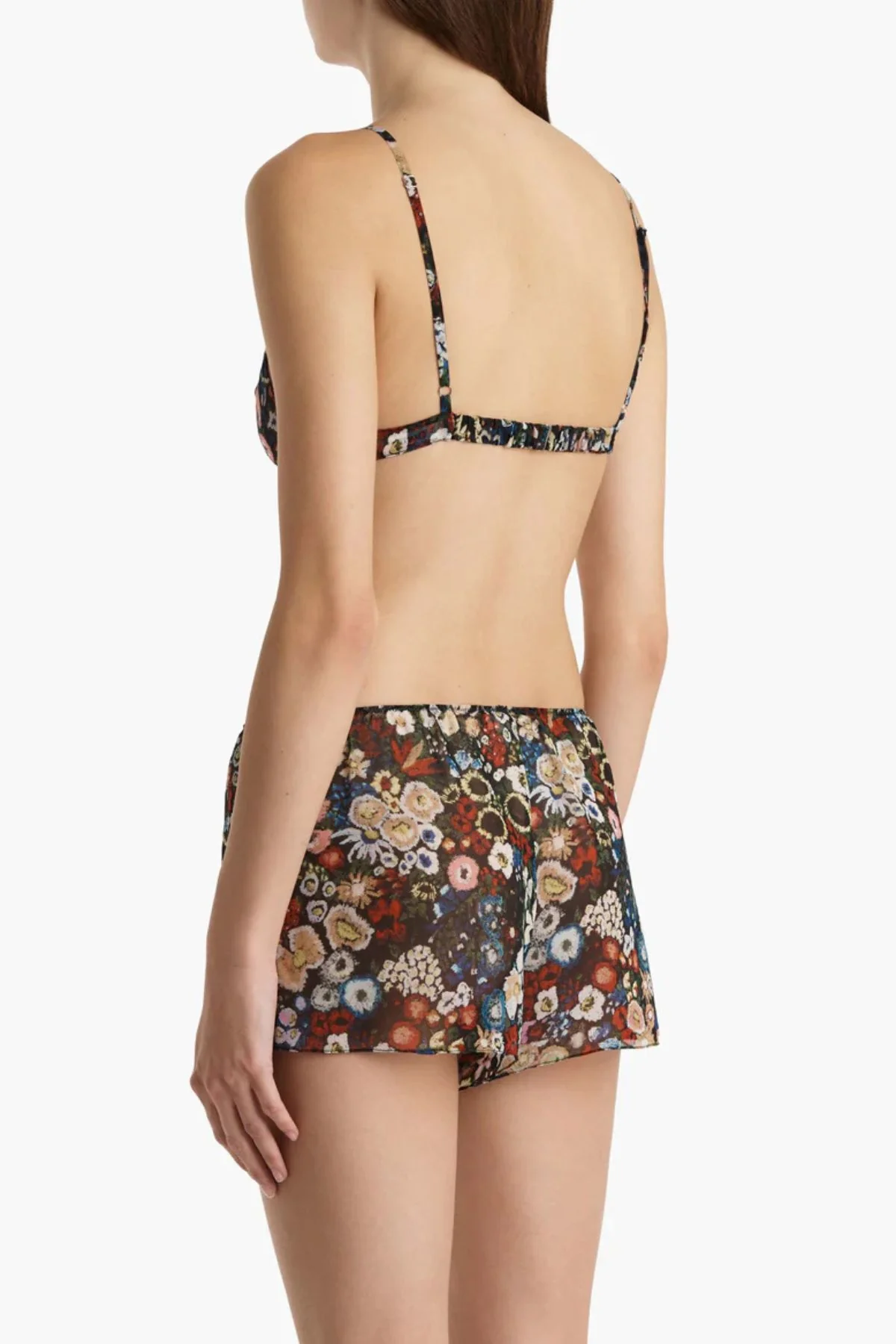 KHAITE Talita Top - Black Multi - Image 4