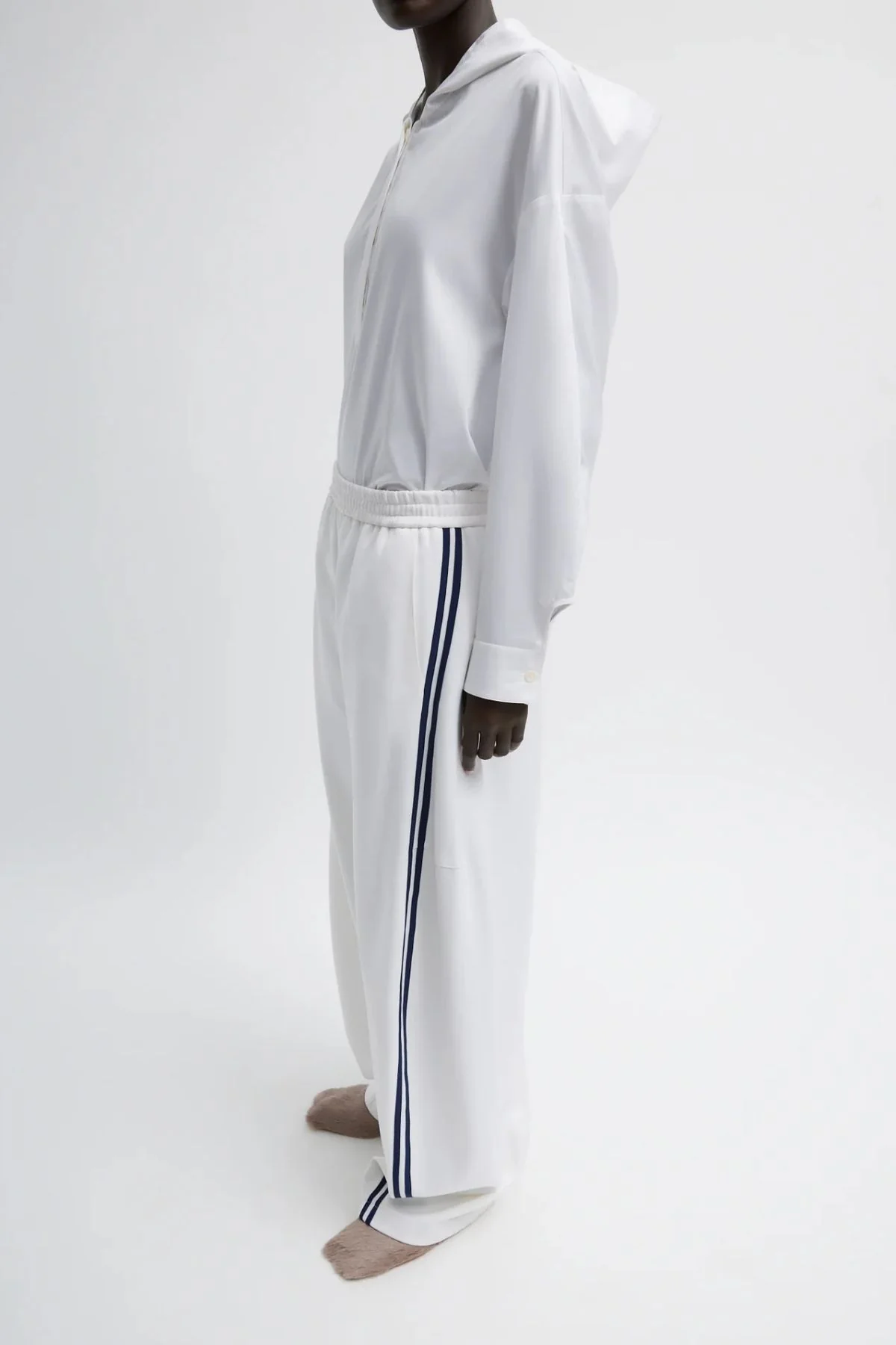 Tibi Active Knit Winslow Pant - White - Image 2