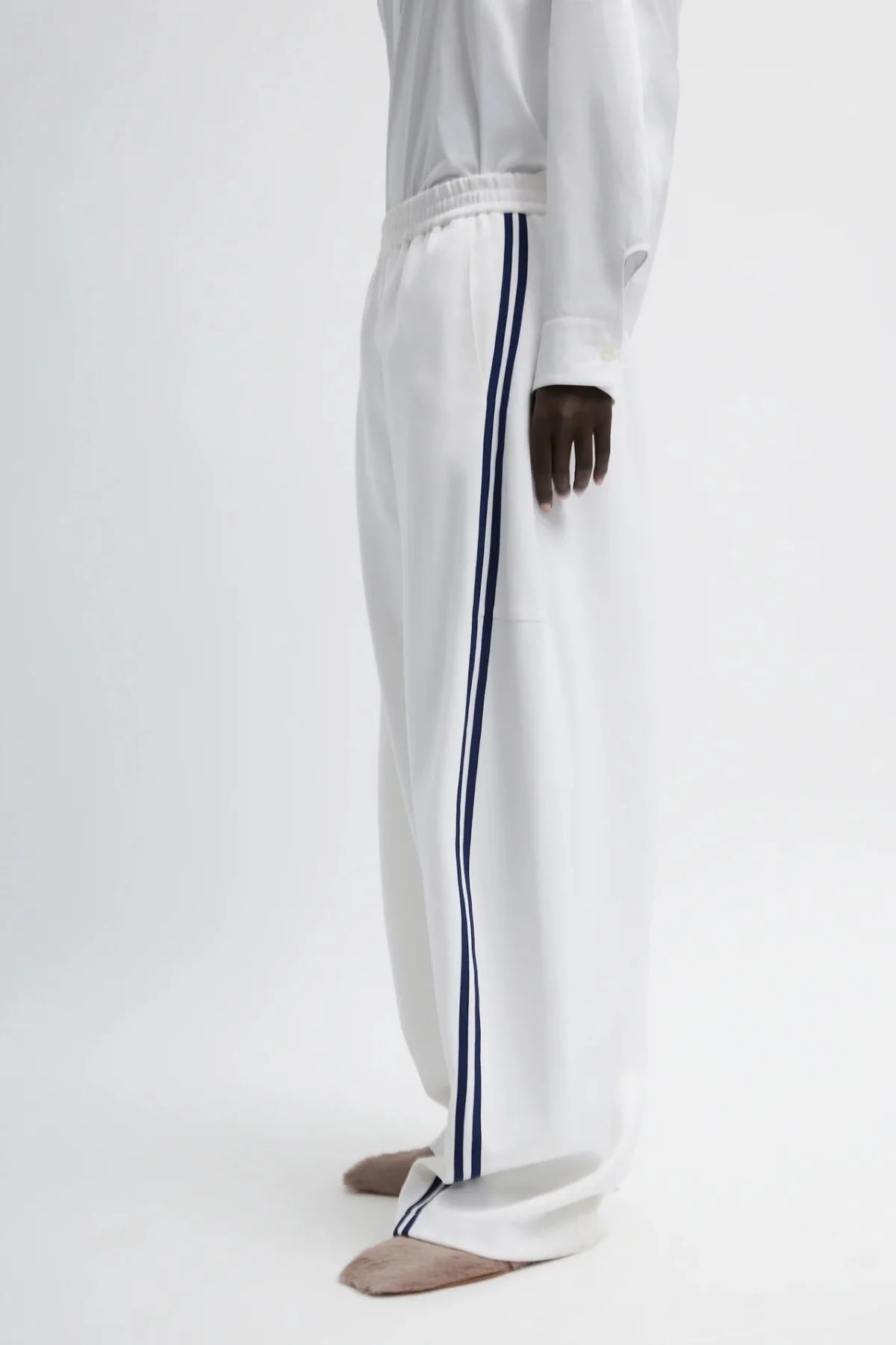 Tibi Active Knit Winslow Pant - White - Image 4