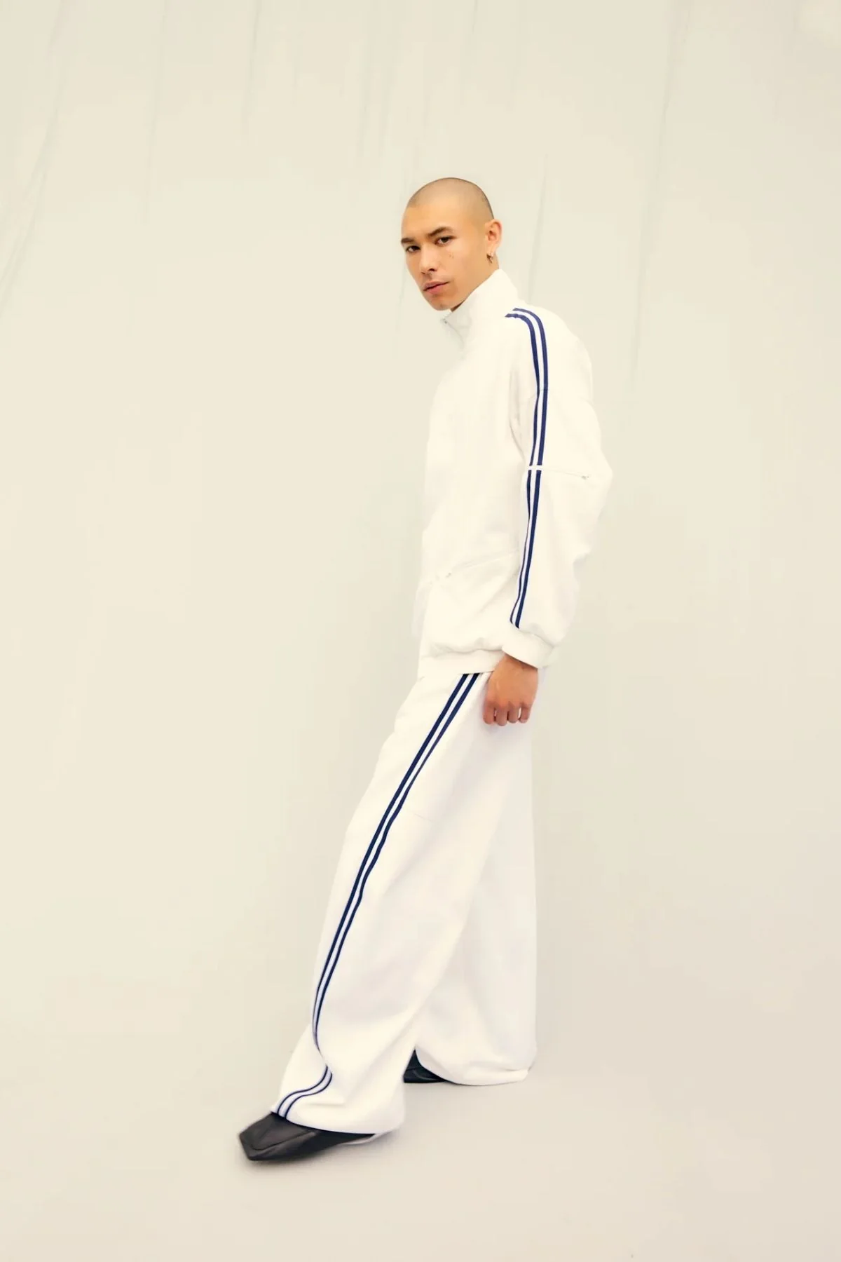 Tibi Active Knit Winslow Pant - White - Image 6