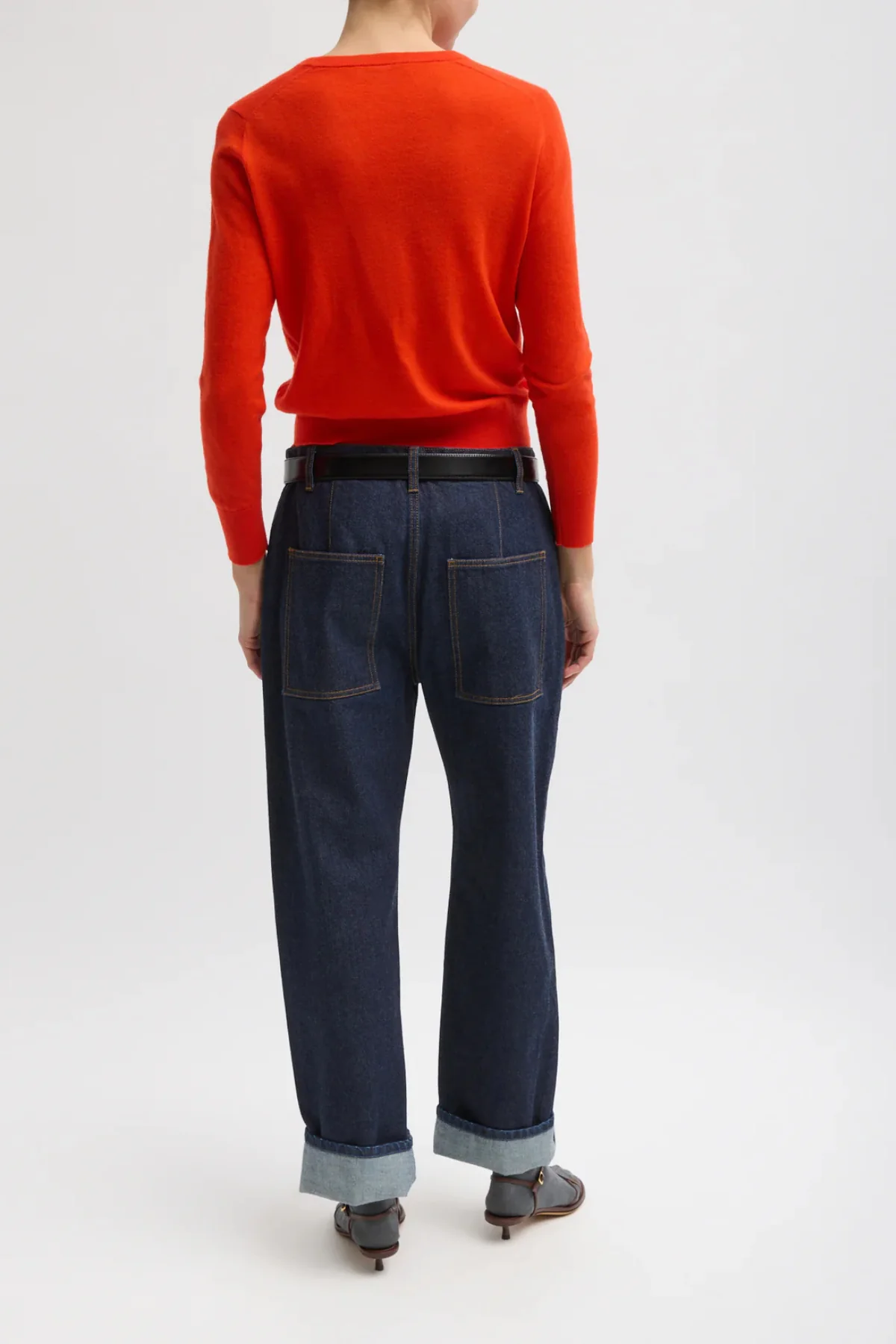 Tibi Alec Jean - Dark Denim - Image 3
