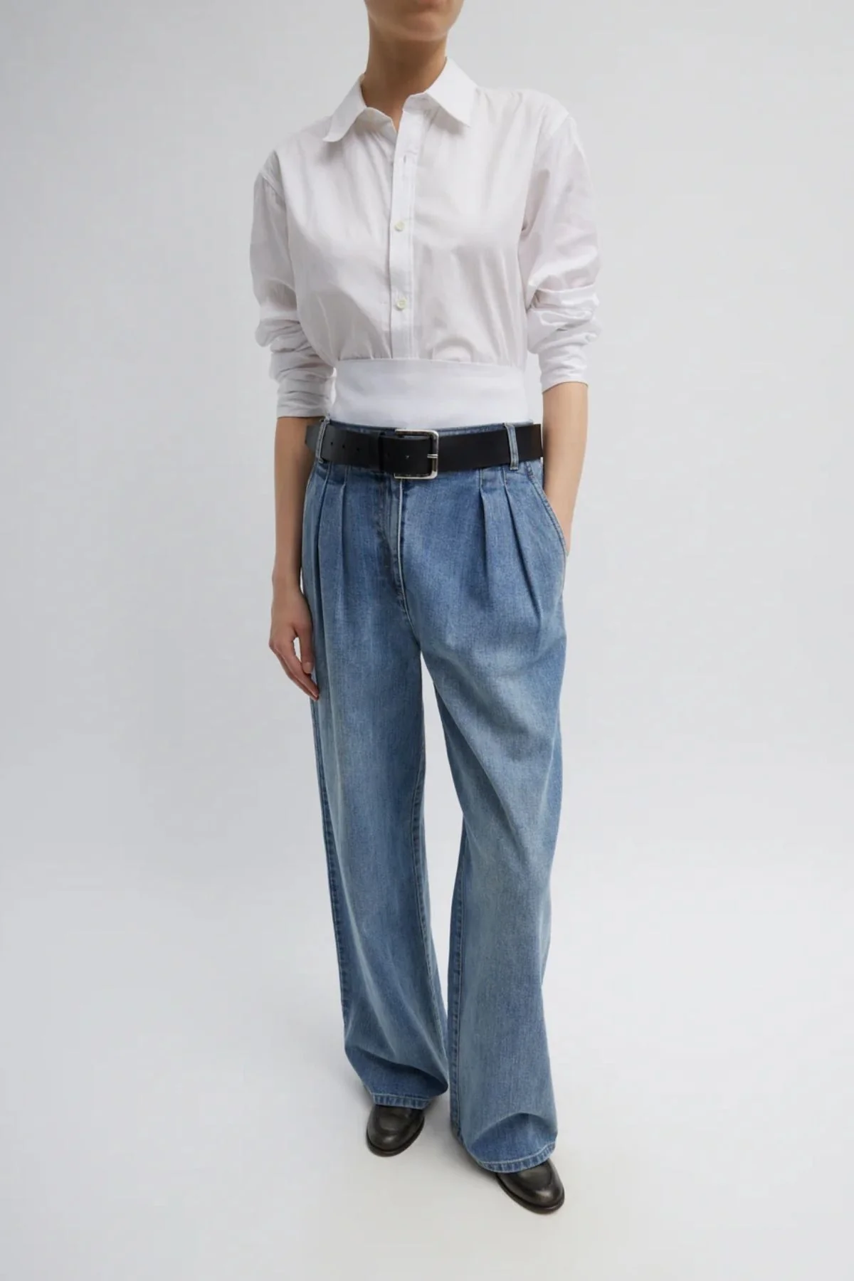 Tibi Charlie Men's Slim Shirt - White - Image 4