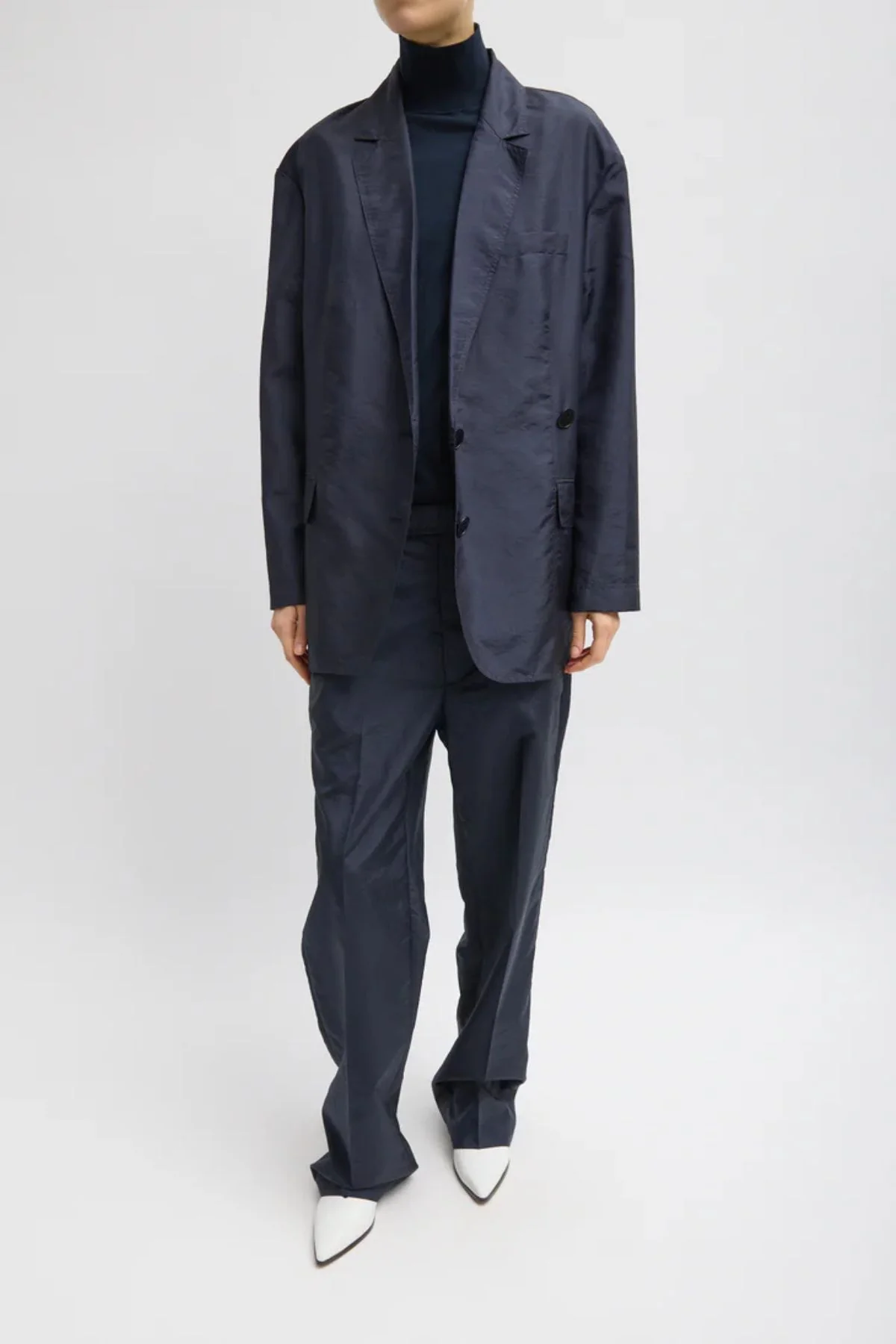 Tibi Rodney Trouser - Navy