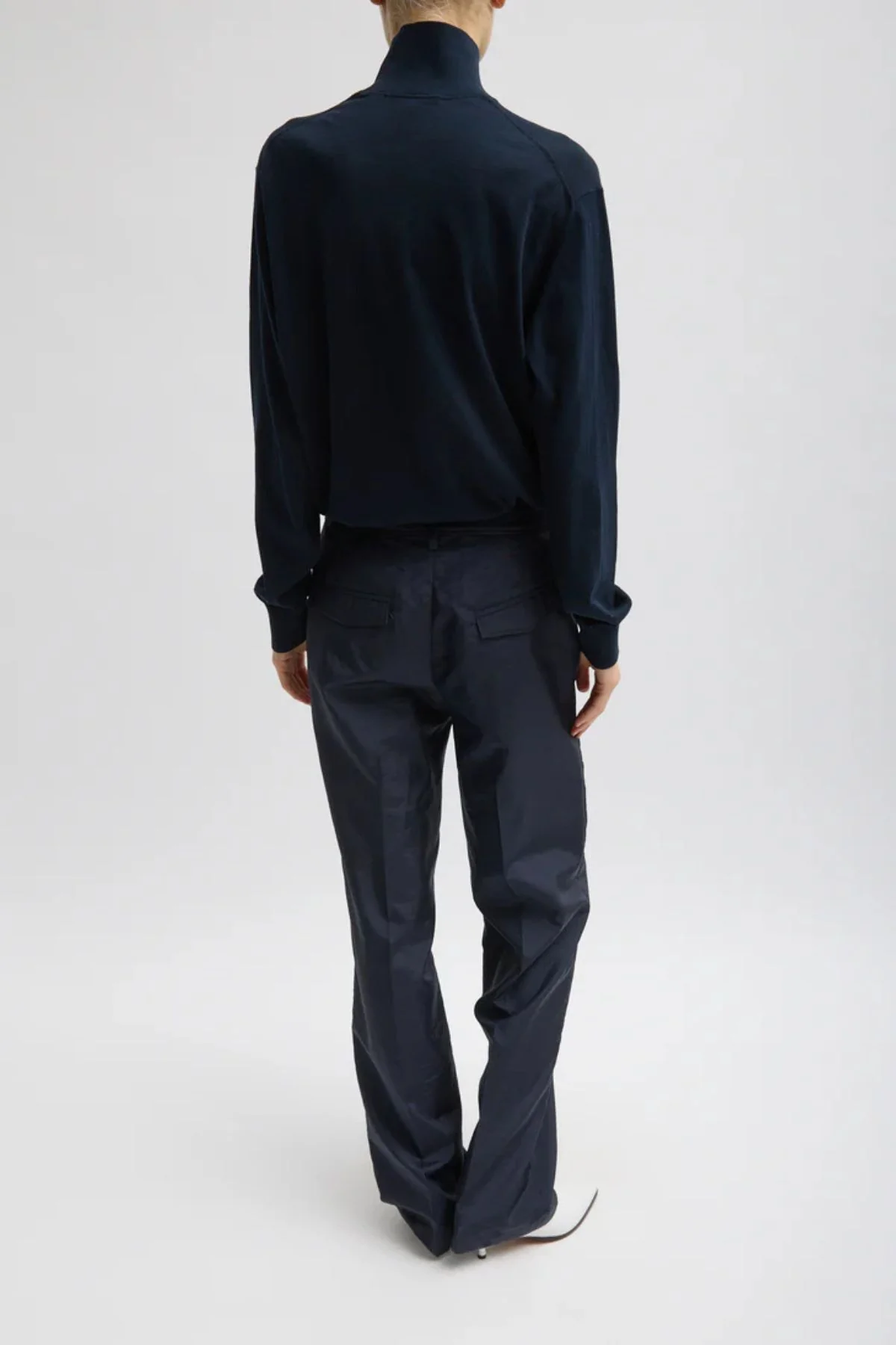 Tibi Rodney Trouser - Navy - Image 2