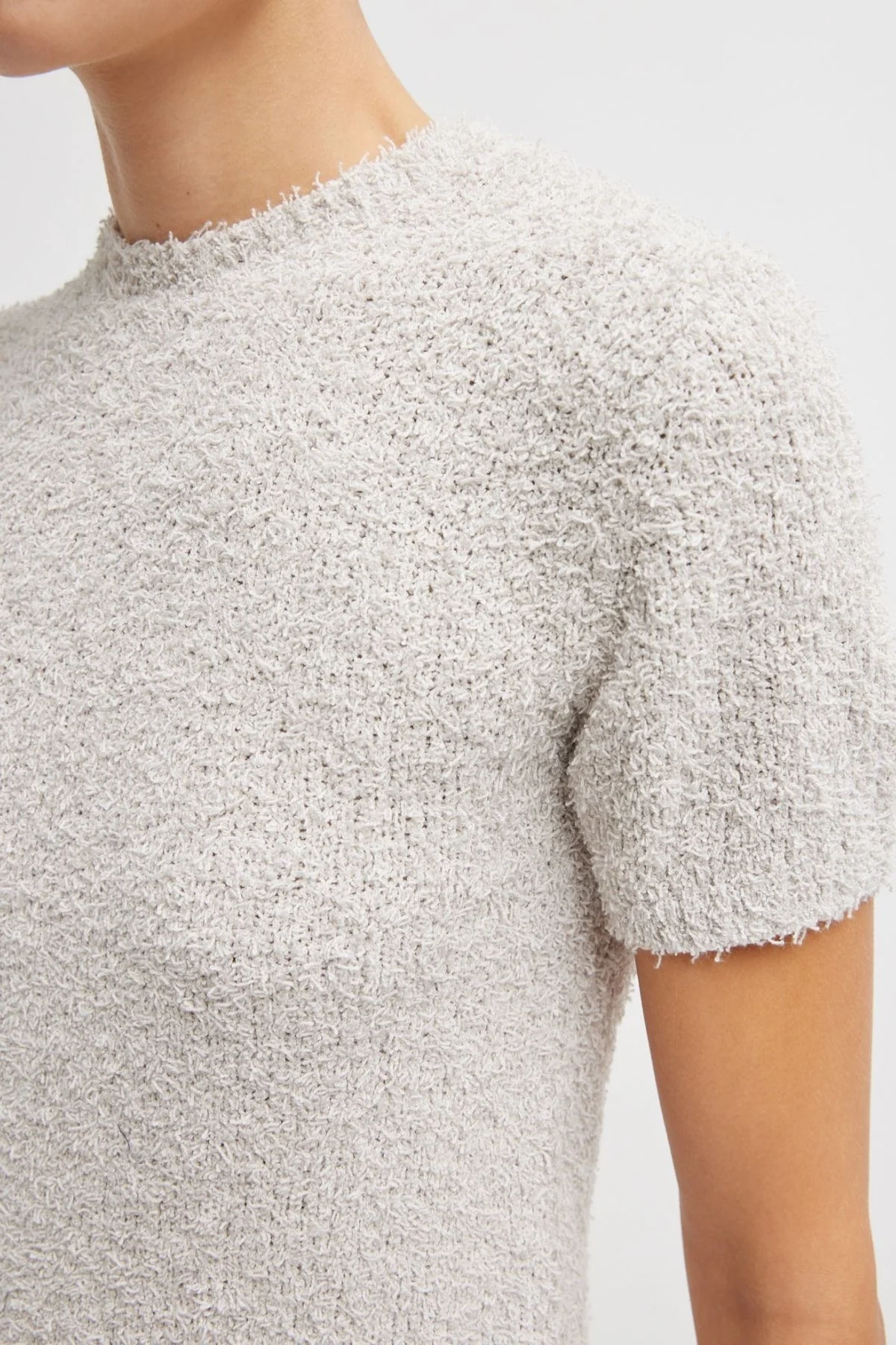 Tibi Serviette Baby T-Shirt - Grey - Image 2