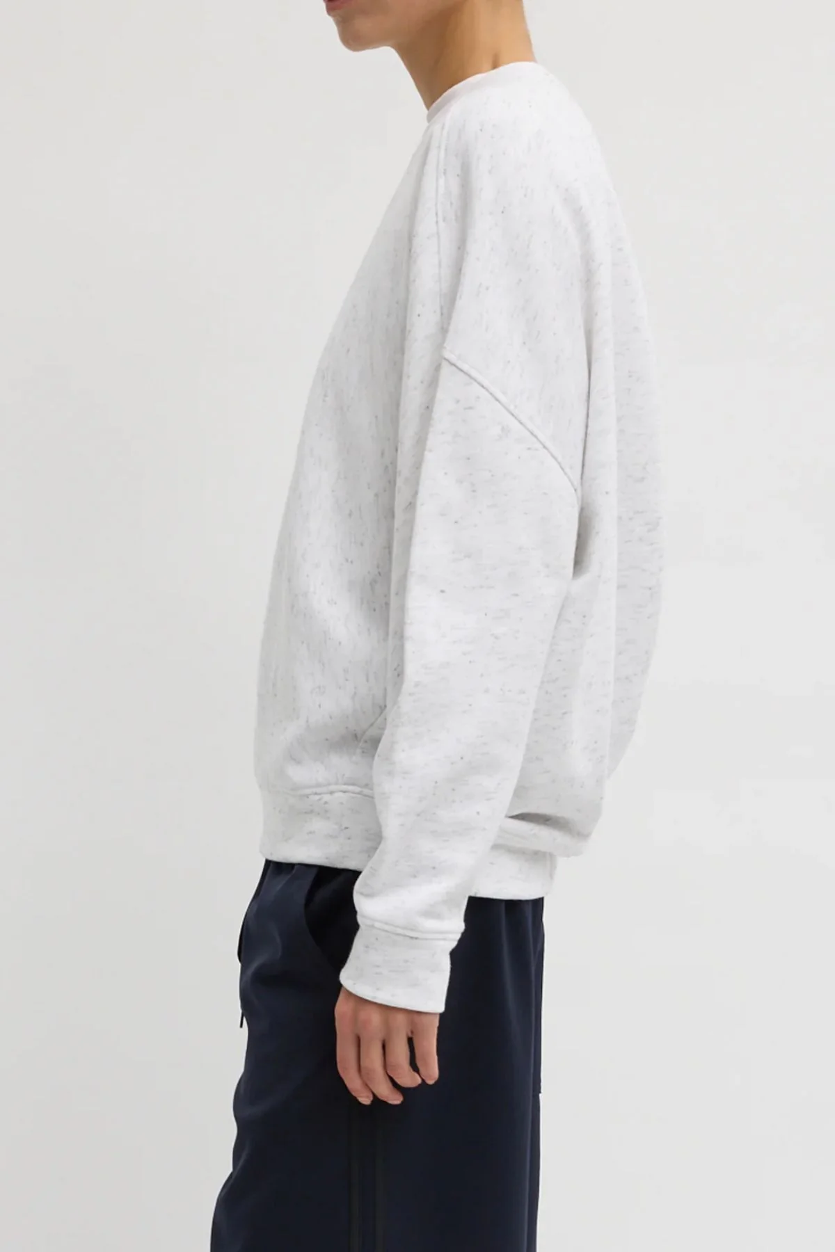 Tibi Spring Tweedy Sweatshirt - White Multi - Image 2