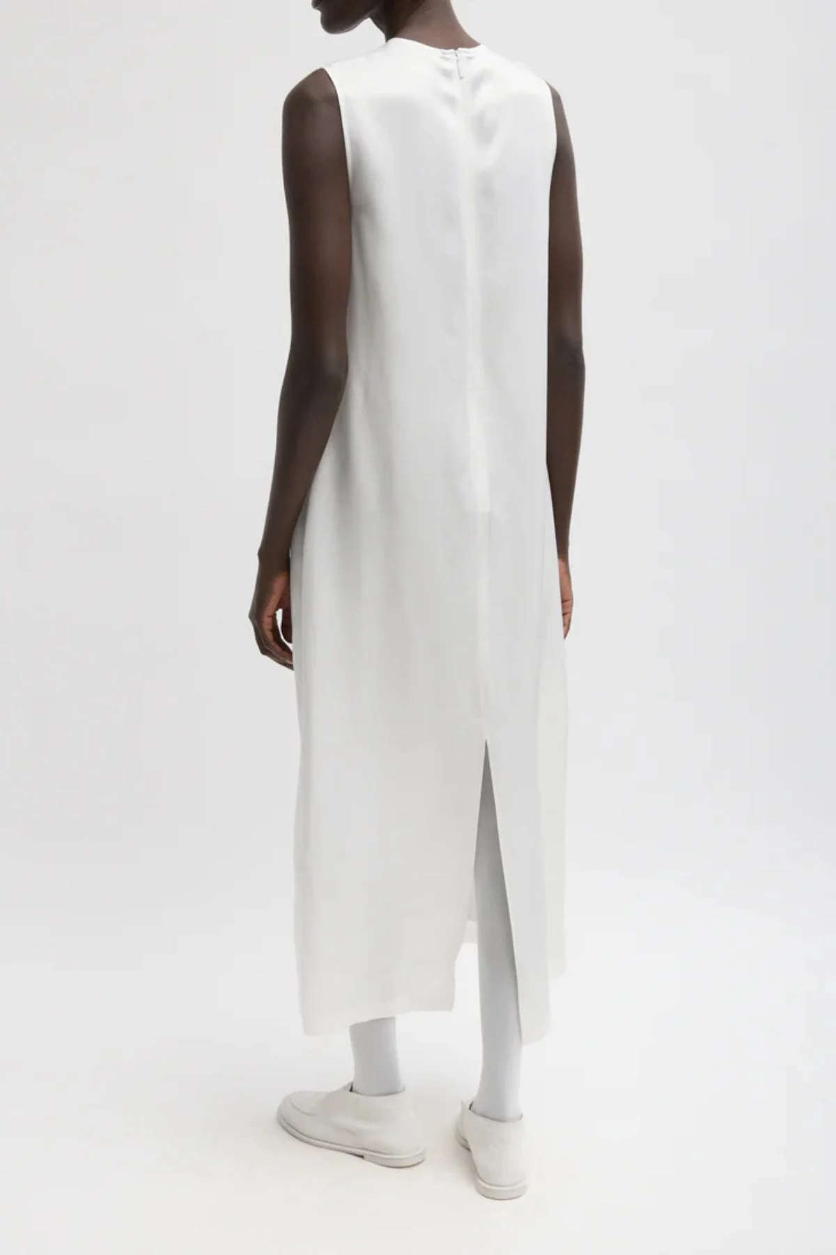 Tibi Trompe Loeil Dress - Black/ White Multi - Image 3