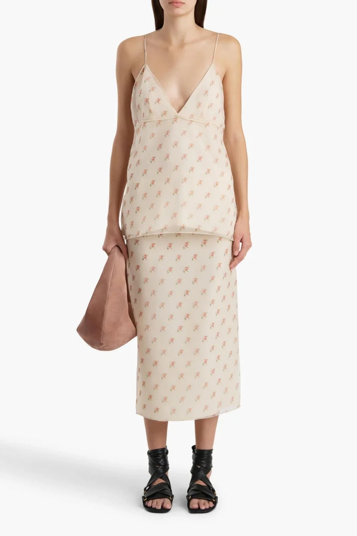 KHAITE Timy Top - Soft Pink - Image 2