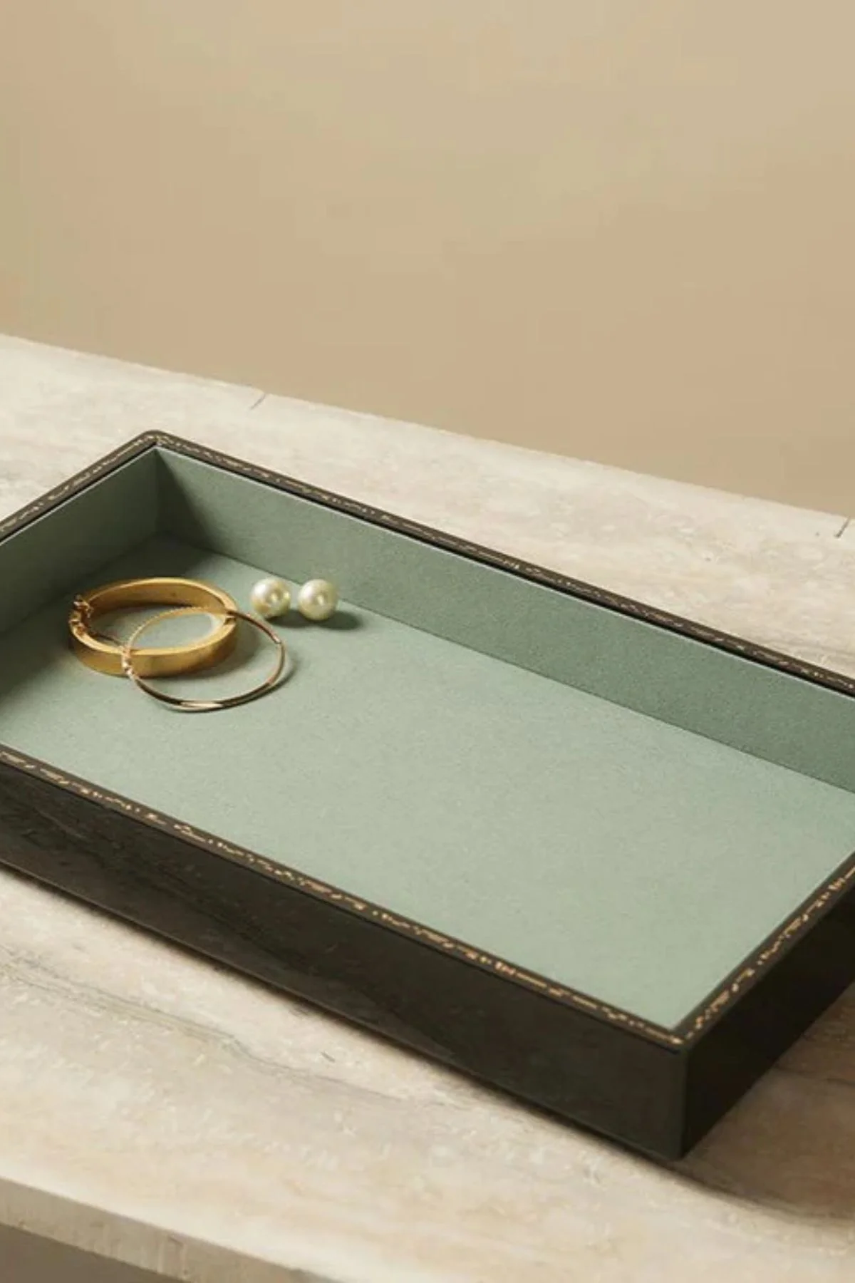 Trove Large Jewelry Tray - Jet Black - Image 3