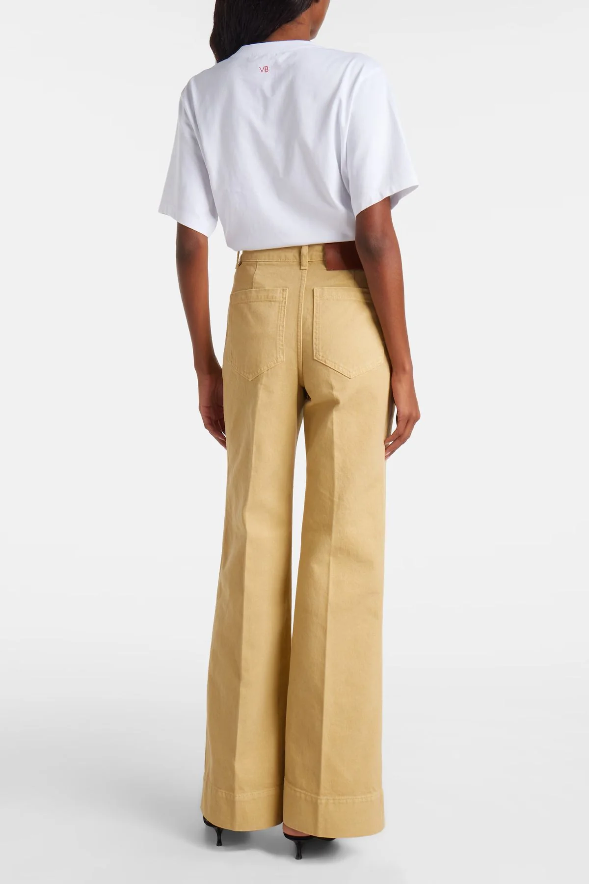 Victoria Beckham Alina Jean - Butter Garment Dye - Image 3