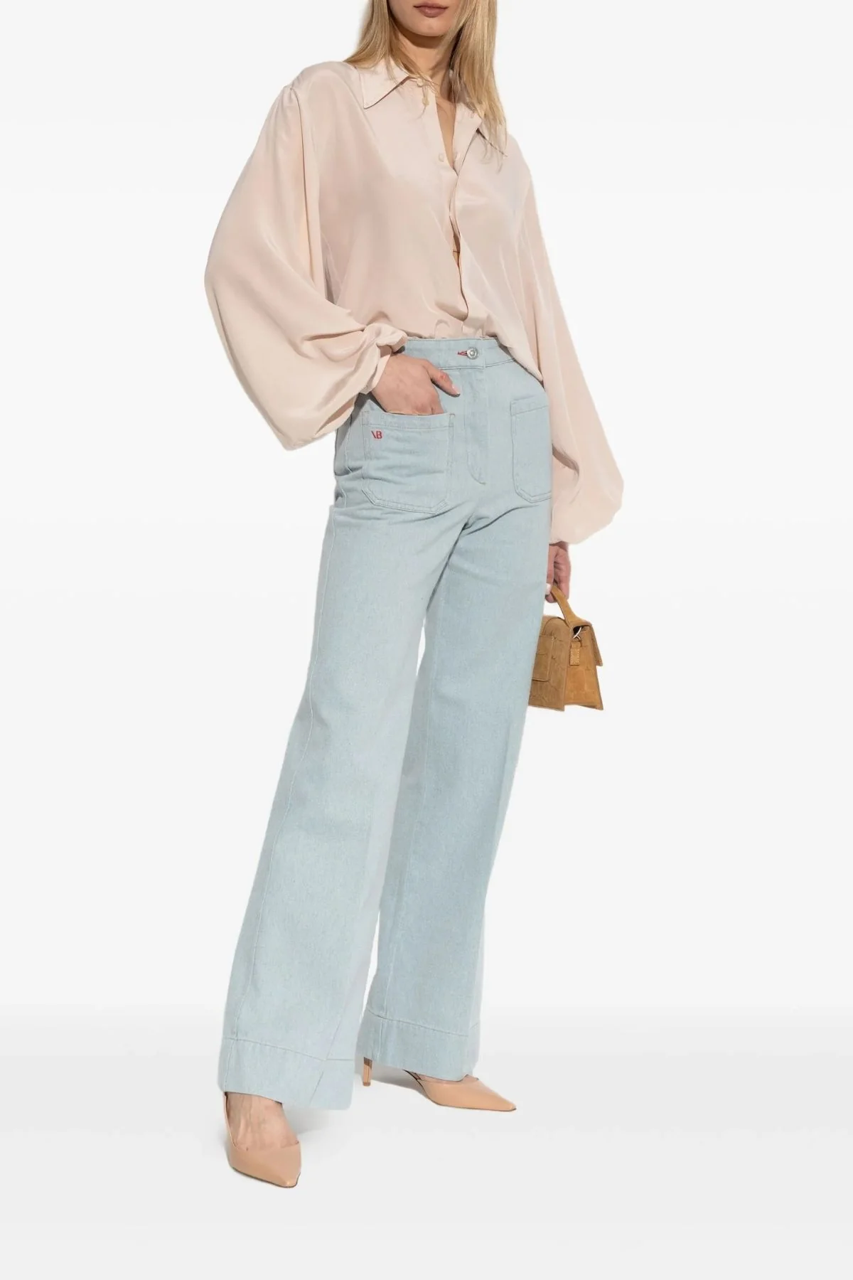 Victoria Beckham Alina Jean - Light Azul - Image 5