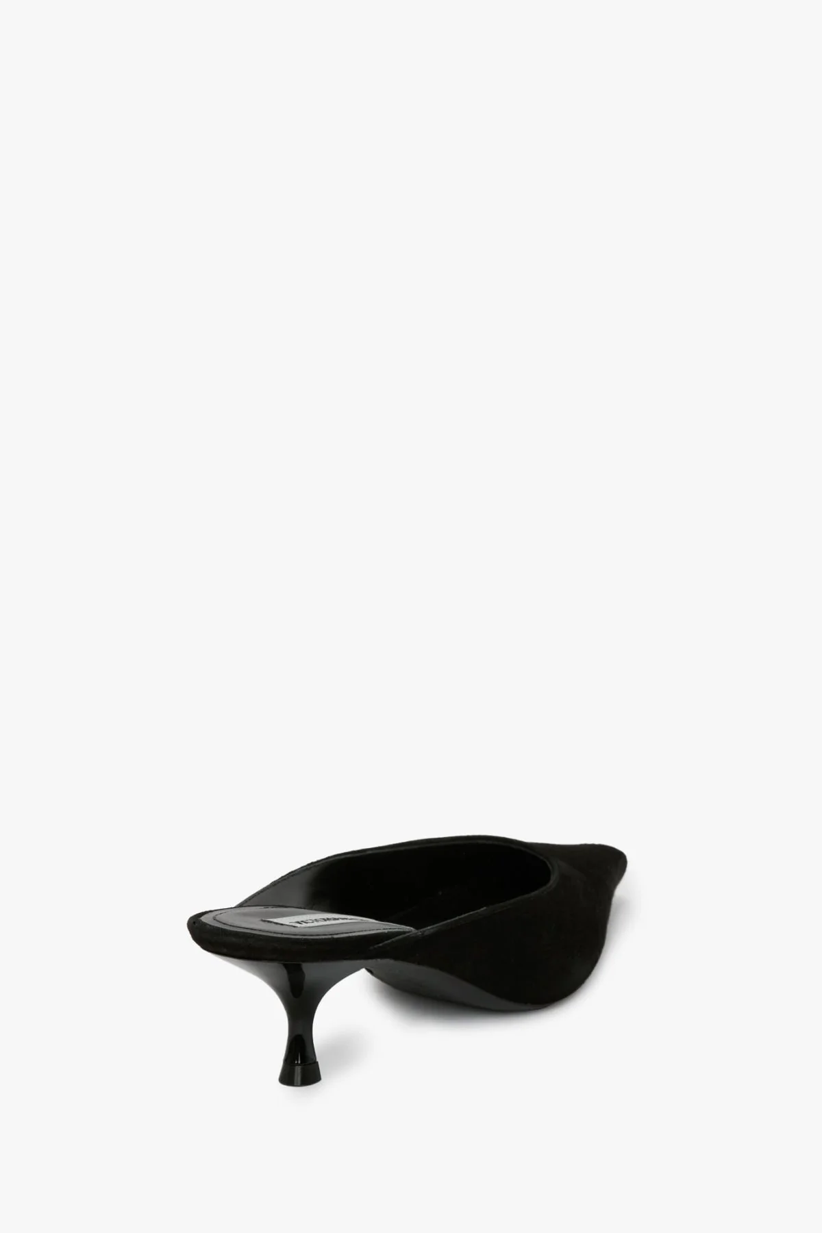 Victoria Beckham 45MM Kitten Heel - Black - Image 4