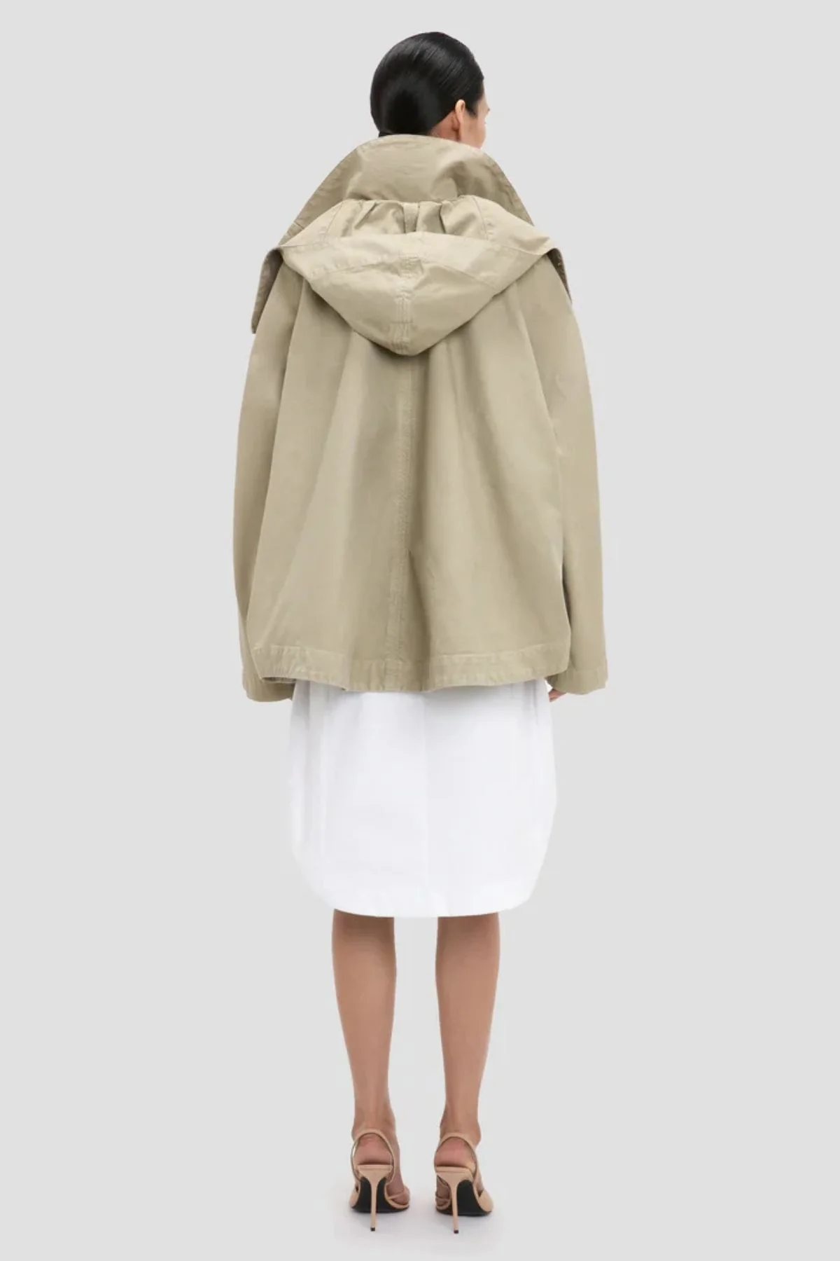 Victoria Beckham Utility Jacket - Stone Grey - Image 3