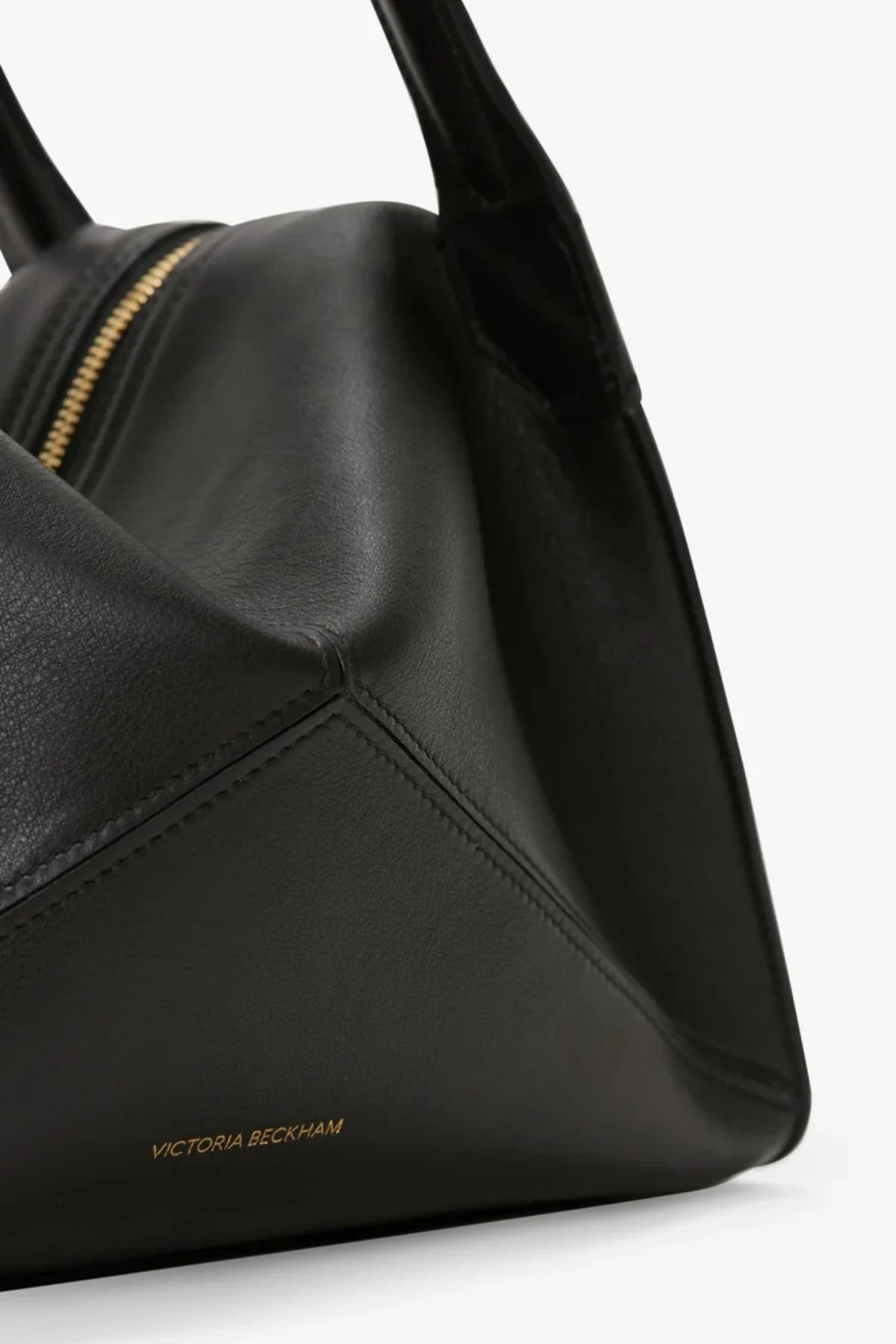 Victoria Beckham Victoria Plié Bag - Black - Image 3