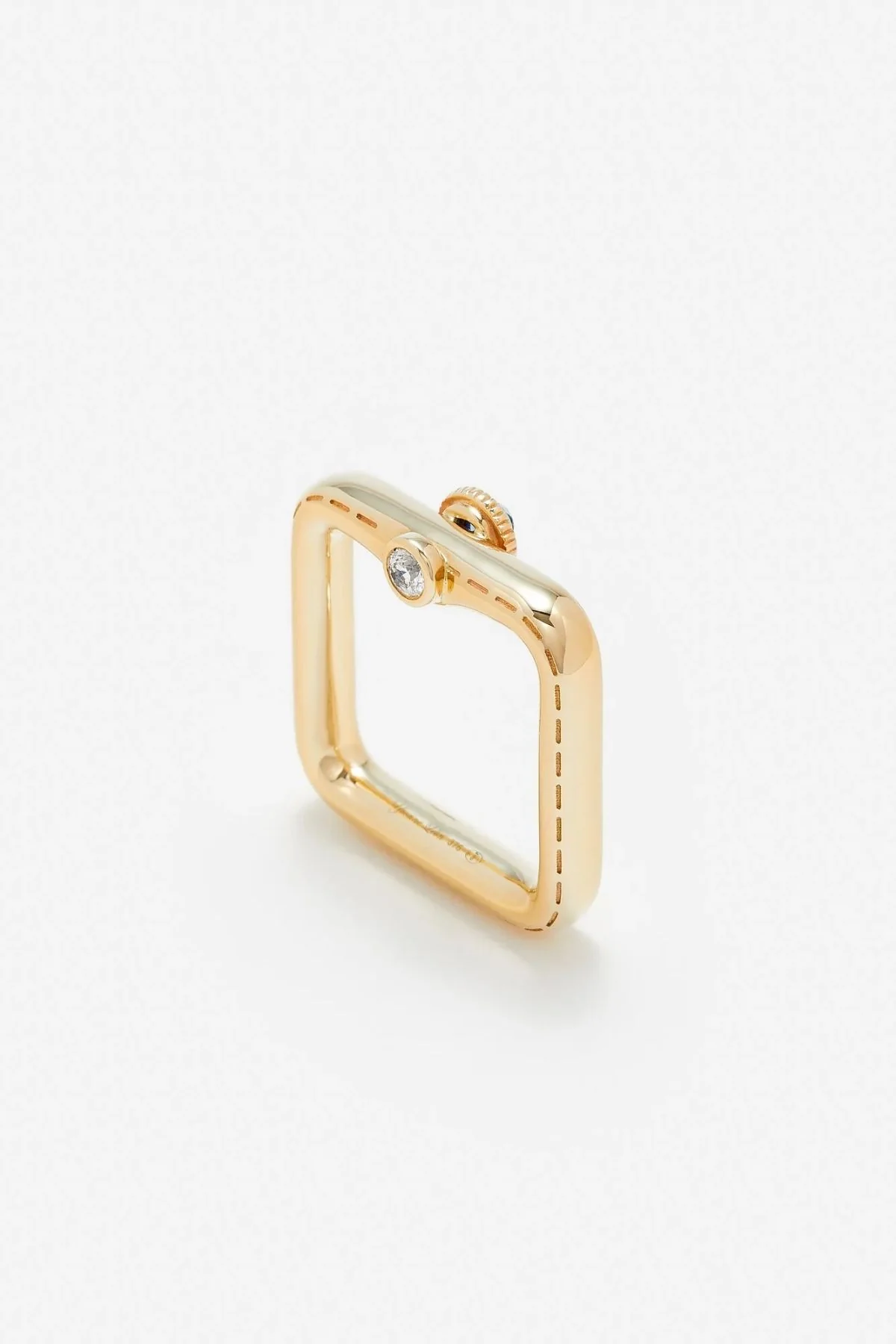 Yvonne Léon Bague Gousset Ring - Yellow Gold - Image 2