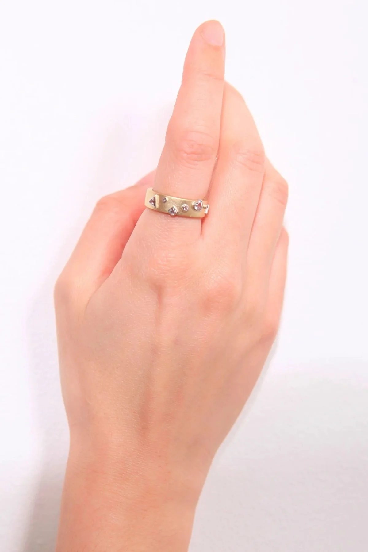 Yvonne Léon Confetti Ring - Yellow Gold - Image 3
