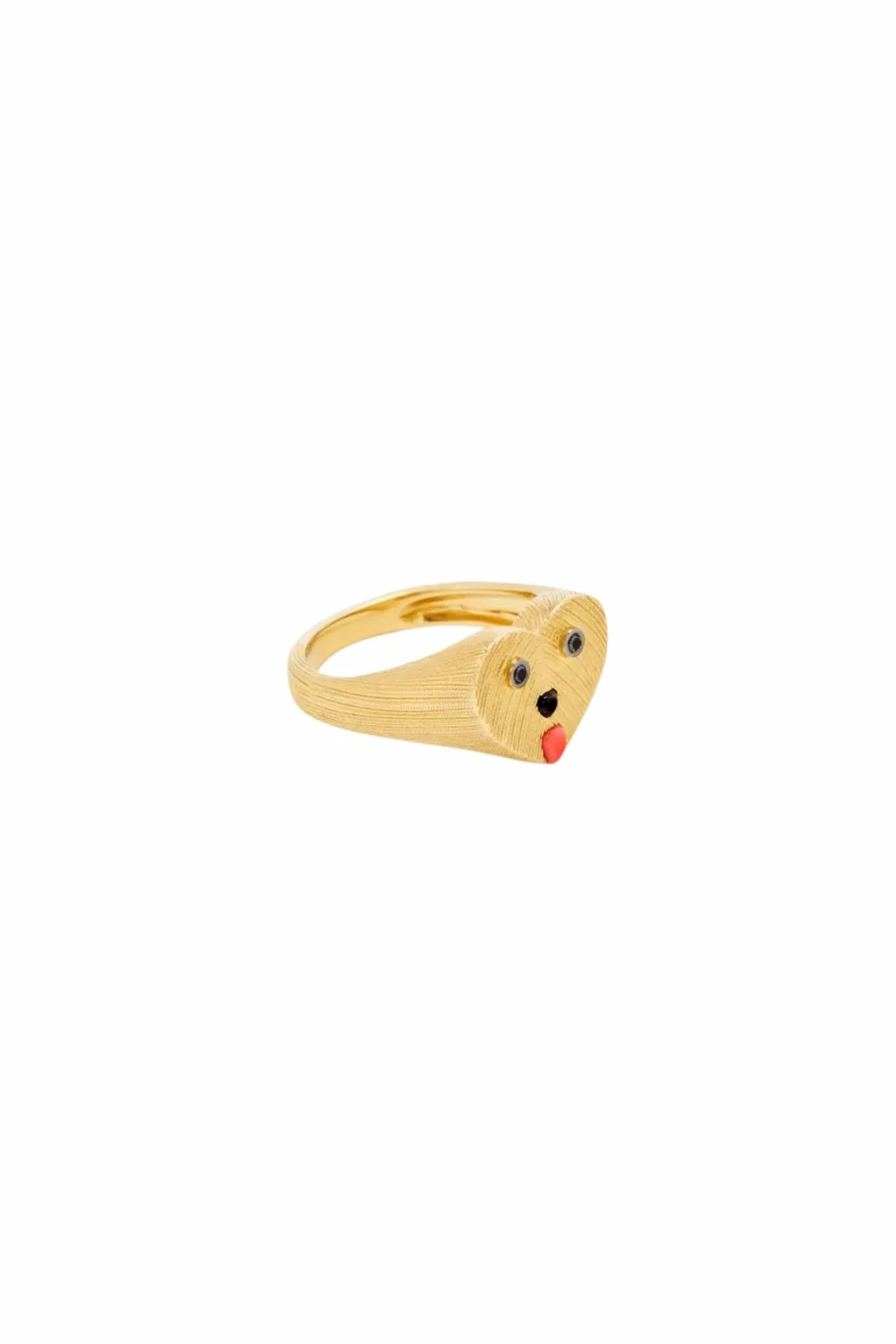 Yvonne Léon Mini Chevalier Coeur Toutou - Yellow Gold - Image 3